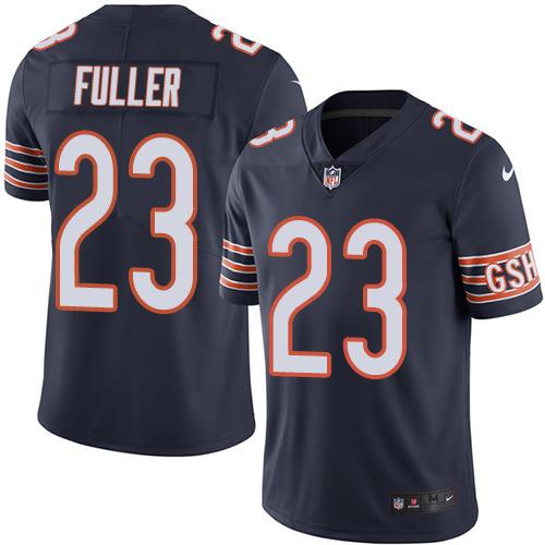 2019 men Chicago Bears #23 Fuller BLUE Nike Vapor Untouchable Limited NFL Jersey->chicago bears->NFL Jersey